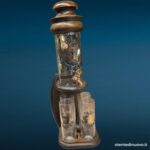 04763_3.jpg dispenser vintage per whiskey con vassoio e 4 bicchieri - immagine aggiuntiva 4