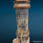 04763_6.jpg dispenser vintage per whiskey con vassoio e 4 bicchieri - immagine aggiuntiva 7